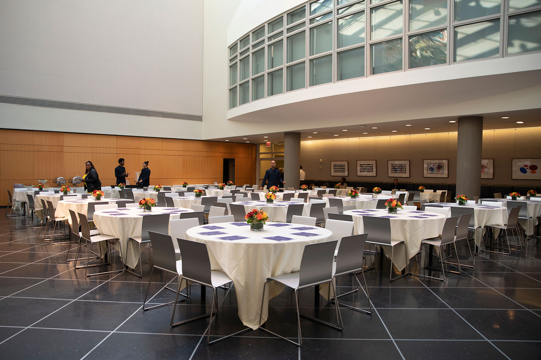 Dining Commons - Reception Space in NYC. Ideal for corporate receptions or private events.